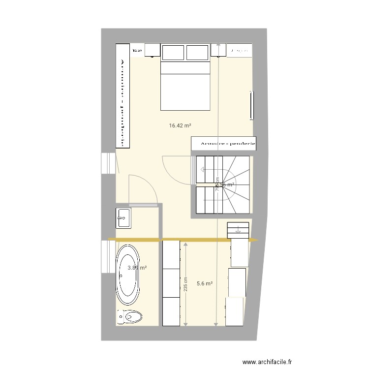 Maison 2e niveau 18 000. Plan de 0 pièce et 0 m2