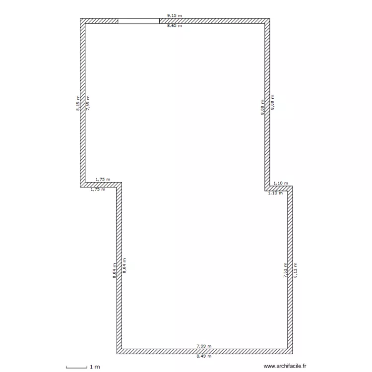 maison. Plan de maison. Plan de