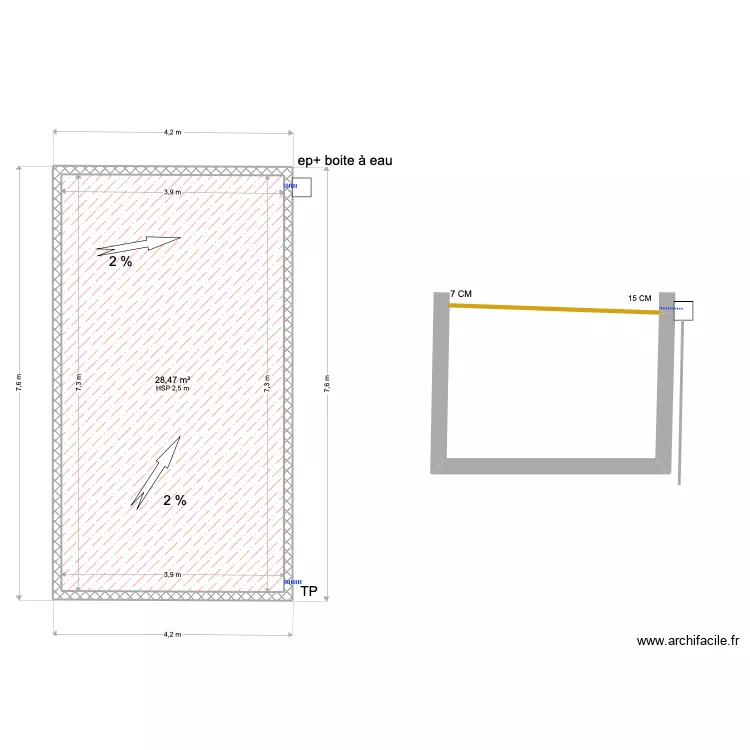 Charpin nico mt sud. Plan de 