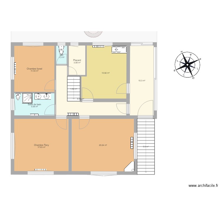 Adelia Extension a 2 etage. Plan de 0 pièce et 0 m2