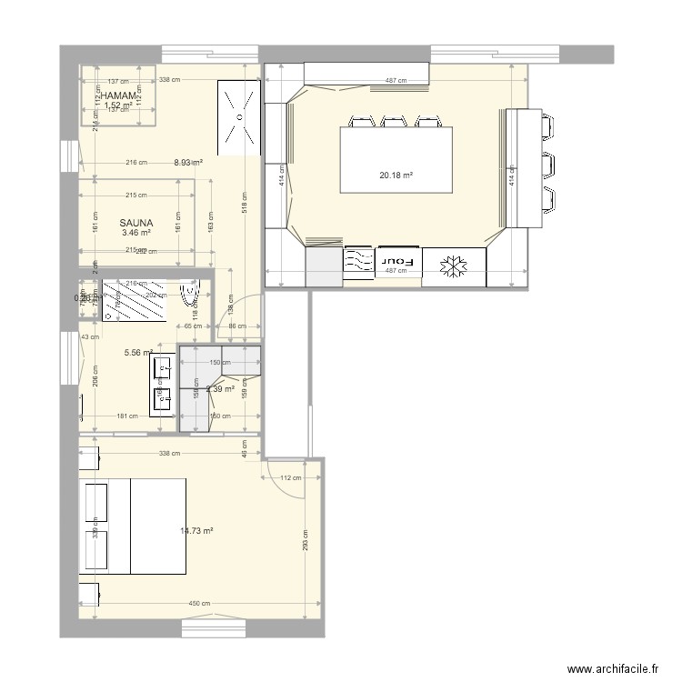 SUITE PARENTALE VER LES CHARTRES V2. Plan de 0 pièce et 0 m2