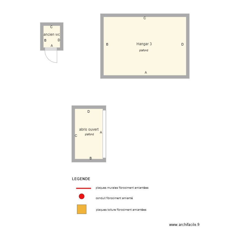 dependances 2 goulette2. Plan de 0 pièce et 0 m2