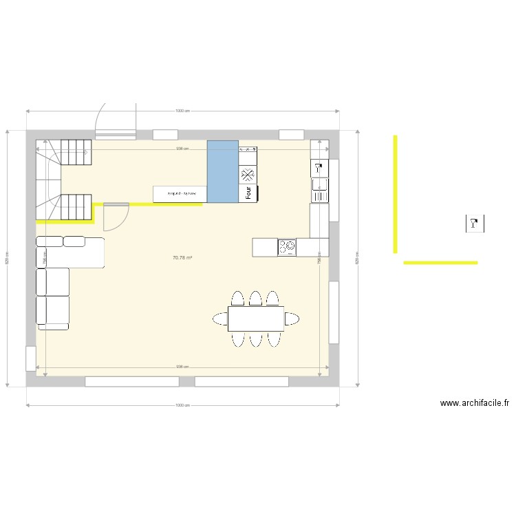 plan RDC Chenaie V5. Plan de 0 pièce et 0 m2