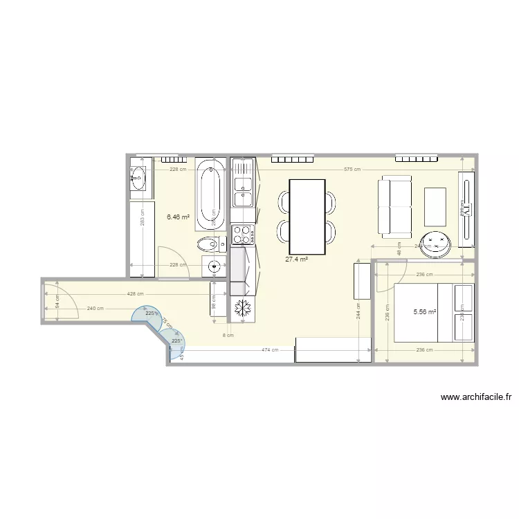 Appt Marianne 3. Plan de 
