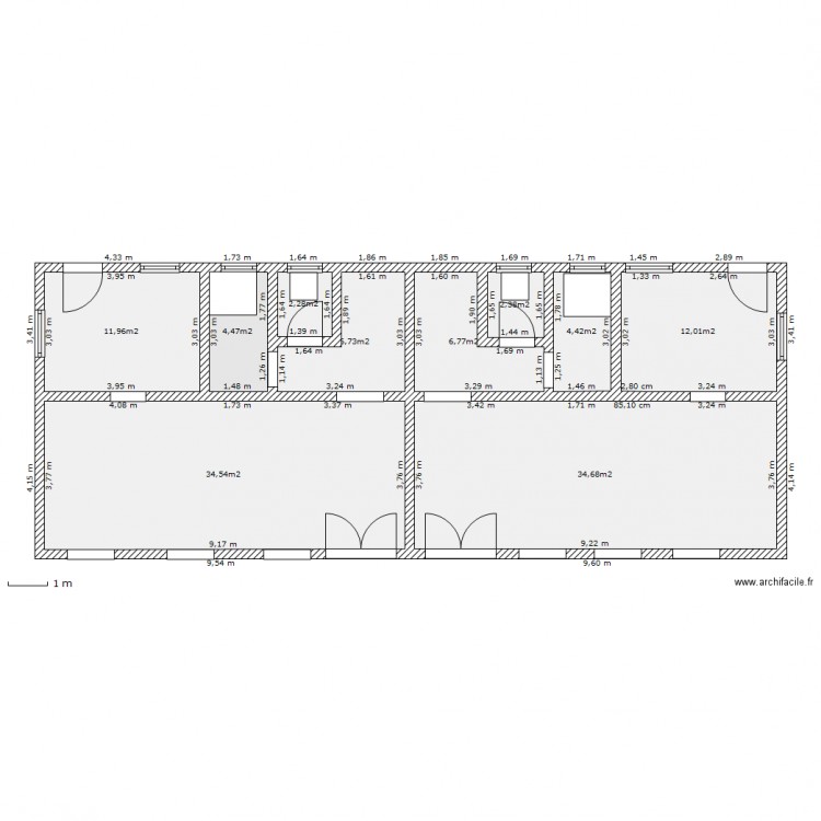 pk8 RDC. Plan de 0 pièce et 0 m2