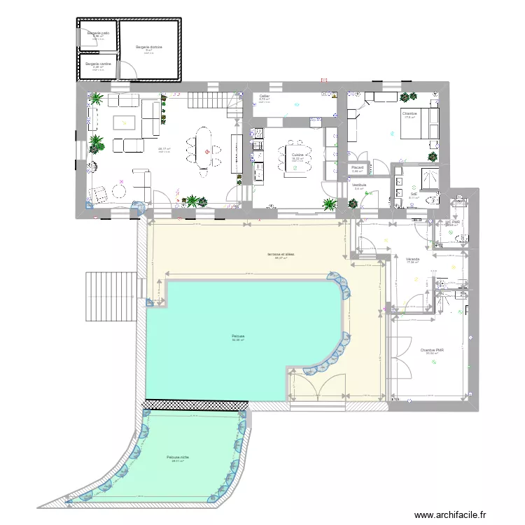 cour PMR5. Plan de 