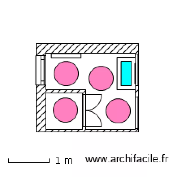 Plan salle de bain T3 26 Sept 2012 parois douche porte pivotantes et mur fixe. Plan de Plan salle de bain T3 26 Sept 2012 parois douche porte pivotantes et mur fixe. Plan de
