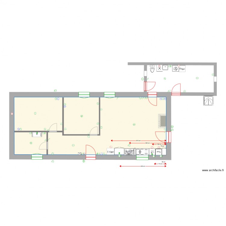 villa delle rose 25. Plan de 0 pièce et 0 m2