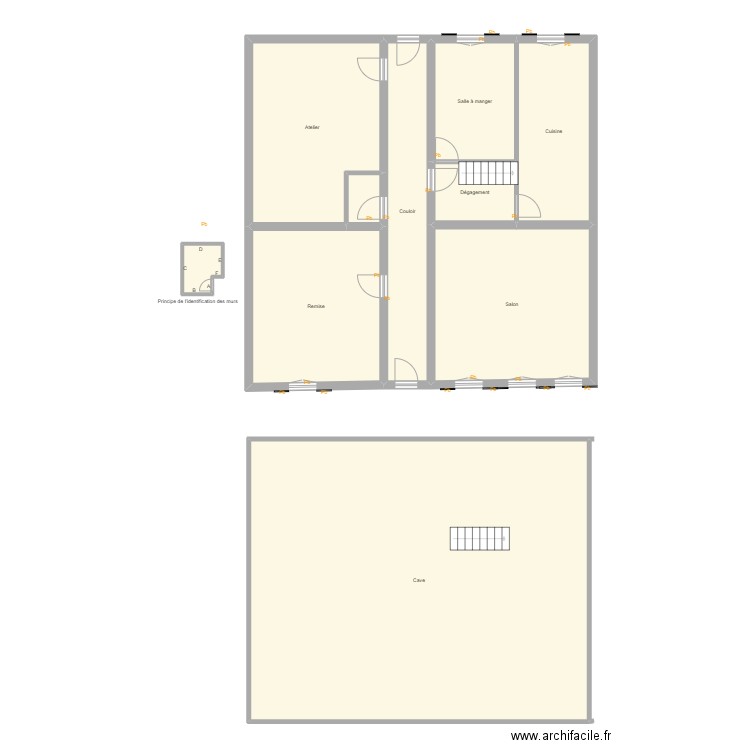 Croquis COMMUNE DE FENETRANGE. Plan de 10 pièces et 251 m2
