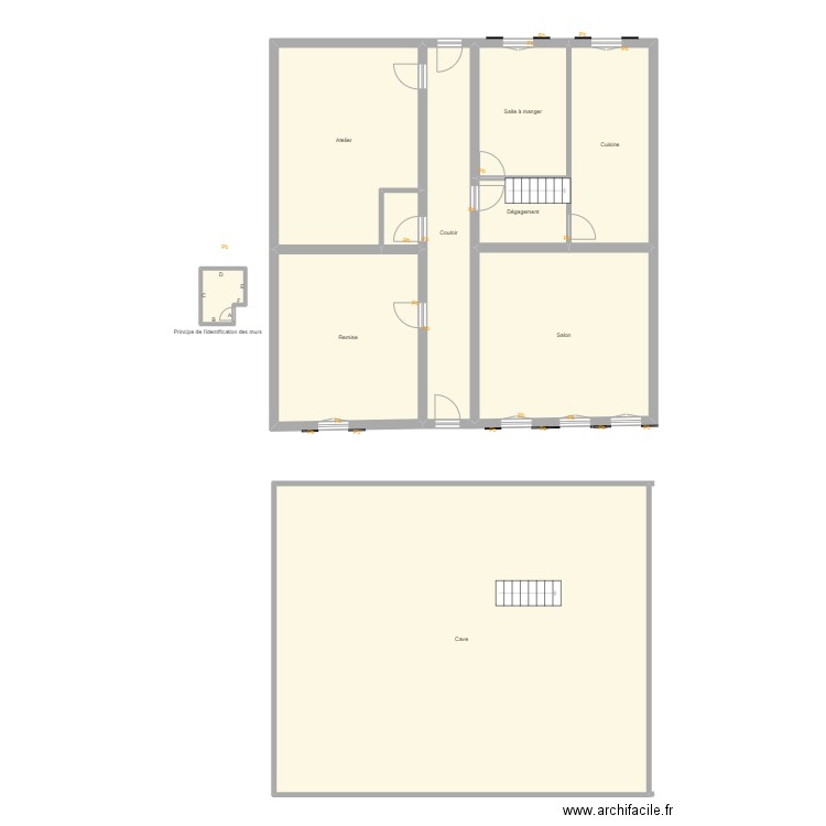 Croquis COMMUNE DE FENETRANGE. Plan de 0 pièce et 0 m2