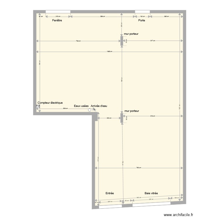 Local170. Plan de 0 pièce et 0 m2