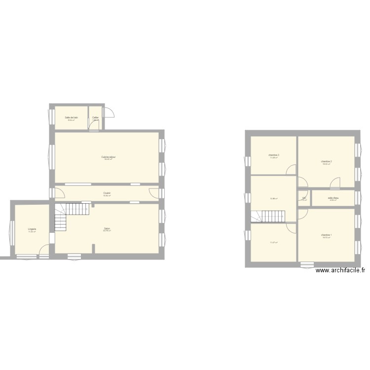 plan maison art plastique 3. Plan de 0 pièce et 0 m2