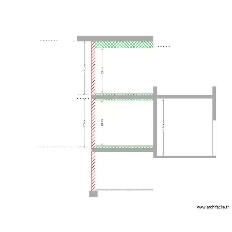 PLAN DE COUPE 2. Plan de 