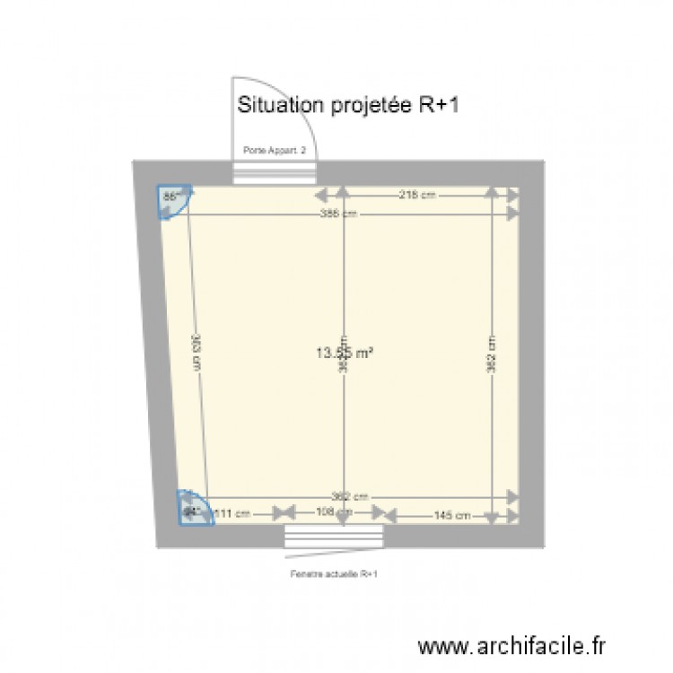 LIERNU R1 projet. Plan de 0 pièce et 0 m2