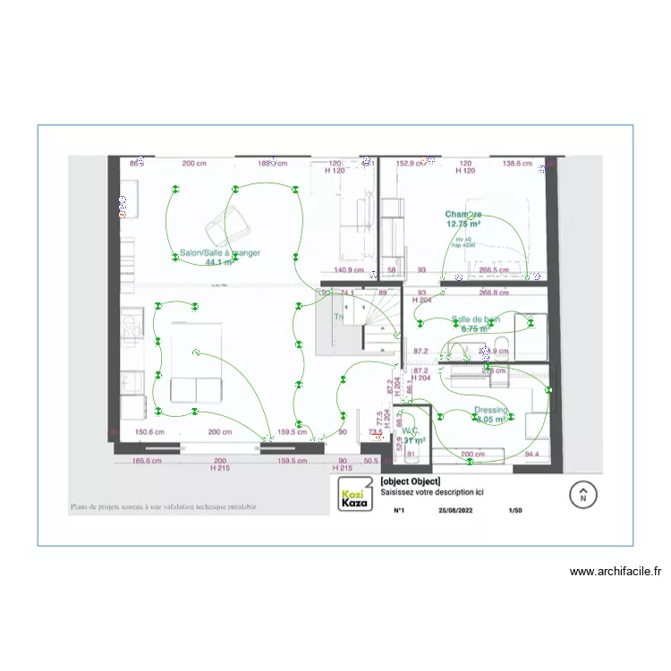 Monte RDC. Plan de 