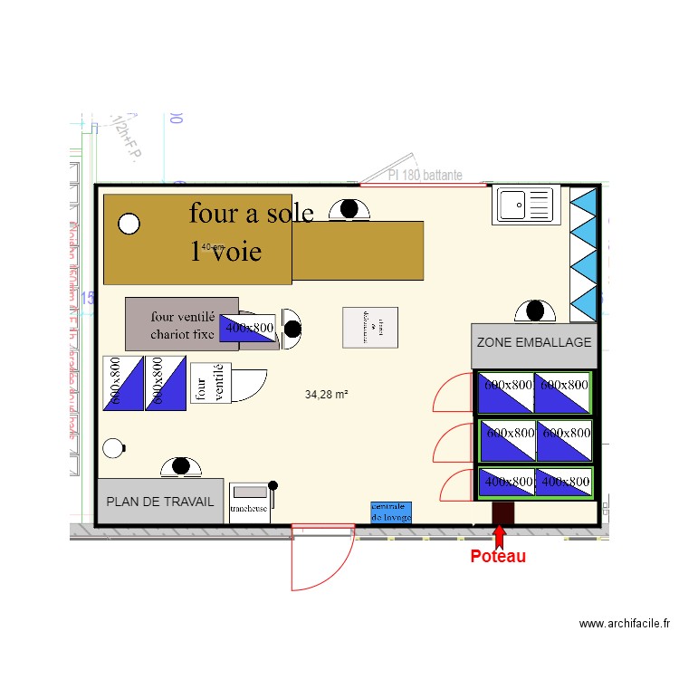 Gergy labo BVP V2. Plan de 0 pièce et 0 m2
