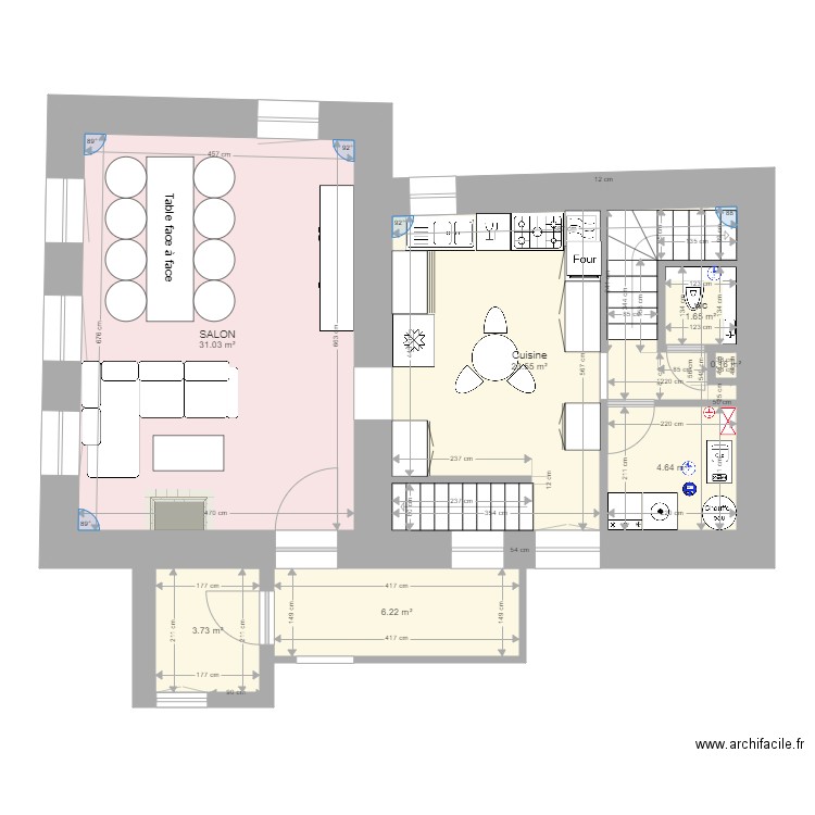 pirafoy 77. Plan de 0 pièce et 0 m2