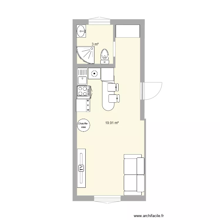 STUDIO SDC94. Plan de STUDIO SDC94. Plan de