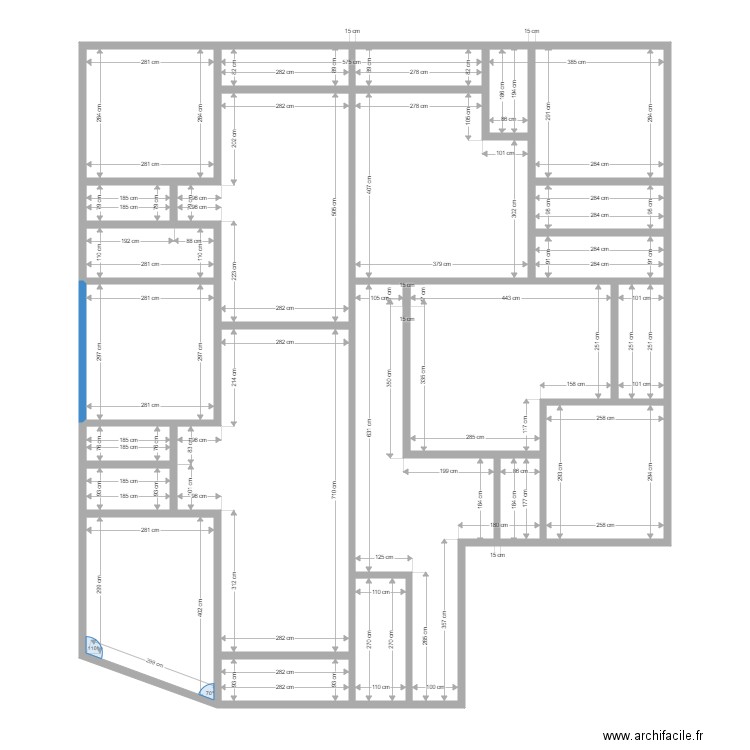 plan 2. Plan de 0 pièce et 0 m2