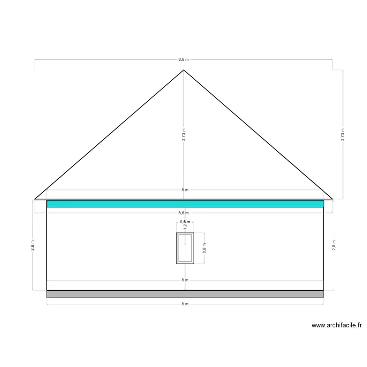 dom pignon 1. Plan de 