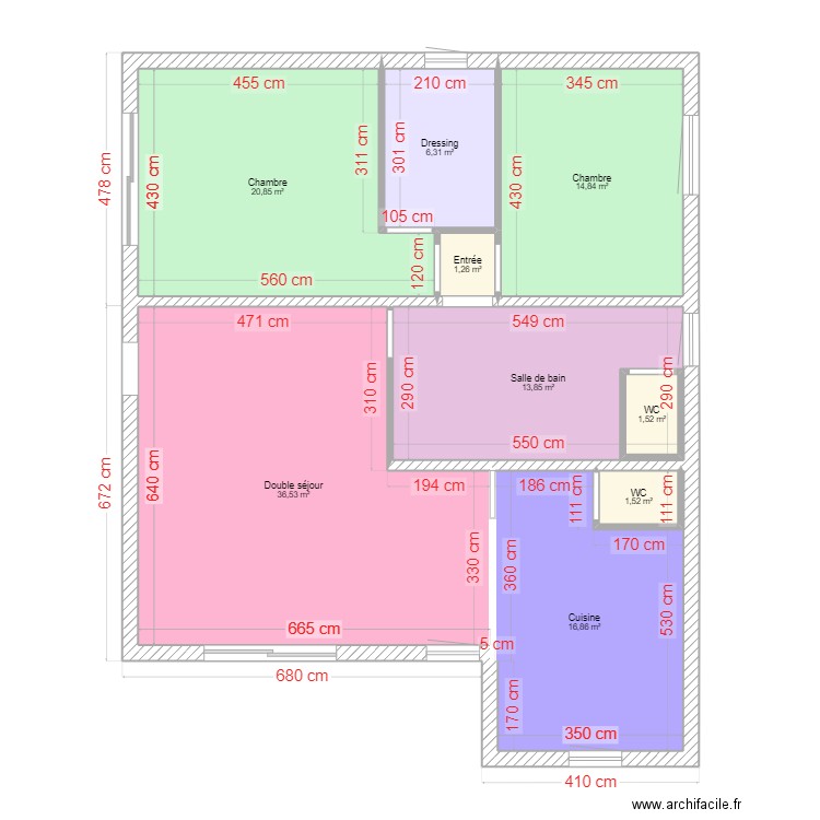 estelle chateauneuf 2. Plan de 0 pièce et 0 m2