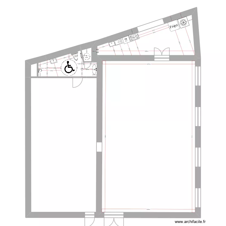 MAIRIE MELISSEY. Plan de 