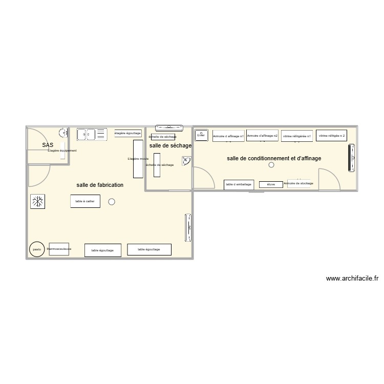 agrandissement labo 17022026. Plan de 0 pièce et 0 m2