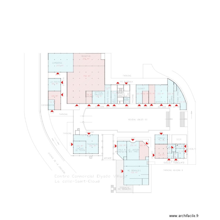 Plan de masse. Plan de 0 pièce et 0 m2