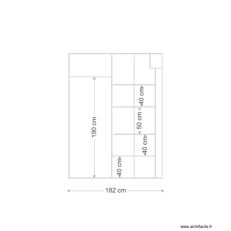 fonck entree. Plan de 