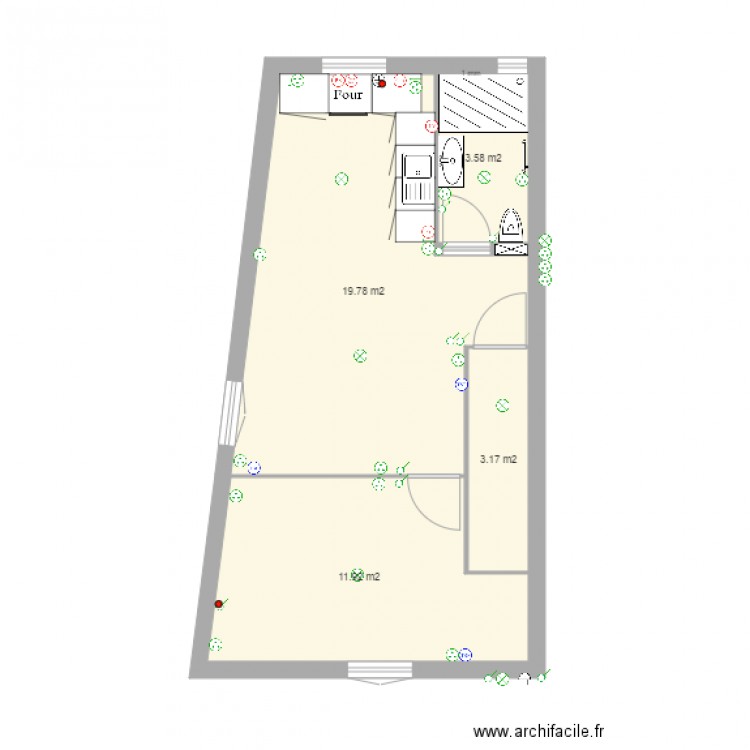 plan cambo. Plan de 0 pièce et 0 m2