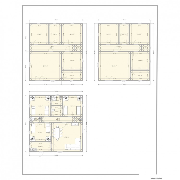 APPARTEMENT ISSABLAISE 01. Plan de 0 pièce et 0 m2