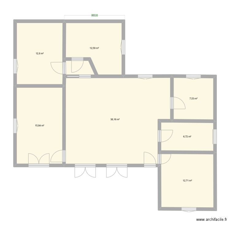 Plan maison. Plan de 0 pièce et 0 m2