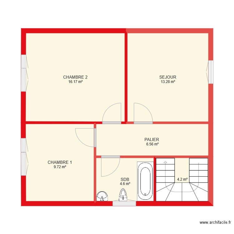 4798 Etage Ouafae . Plan de 0 pièce et 0 m2