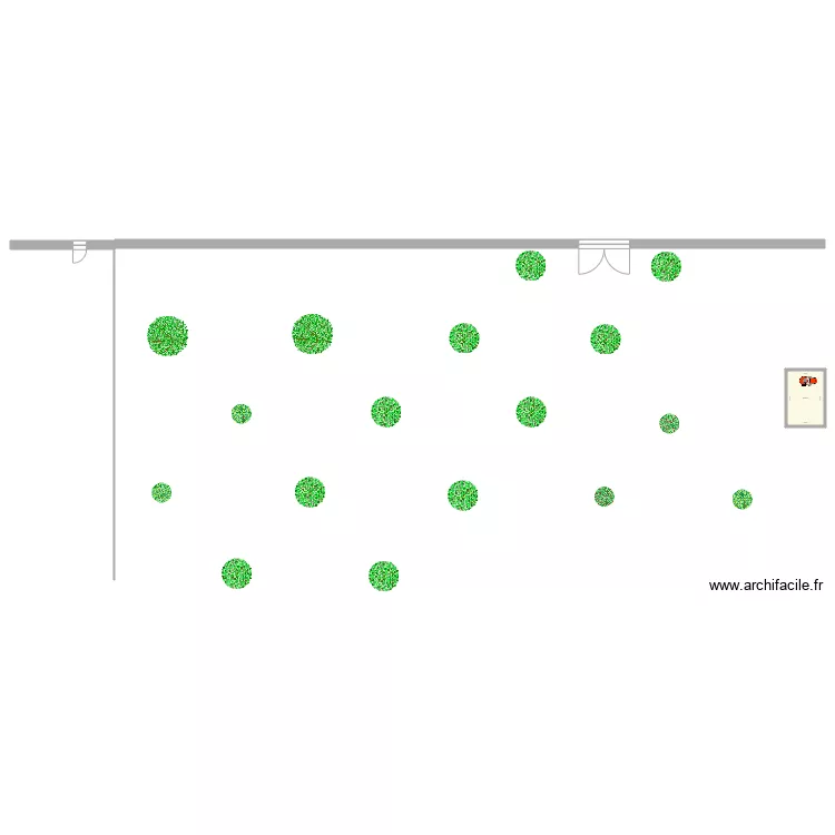 Prairie Nam&ecirc;che. Plan de 