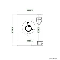 wc handicapée