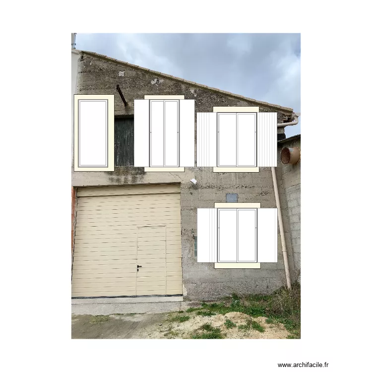 Facade EST situation2. Plan de 