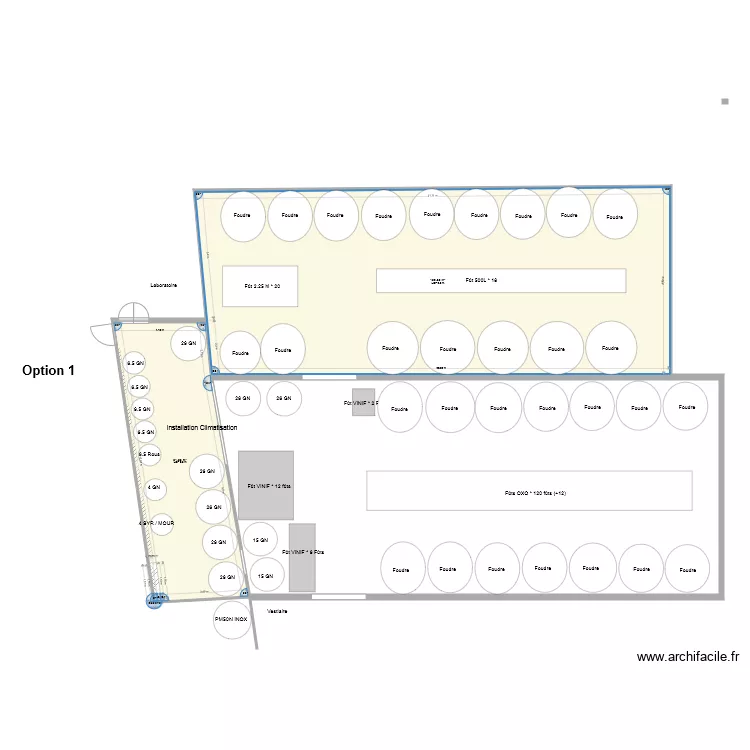 OPTION 1 VINIF. Plan de 