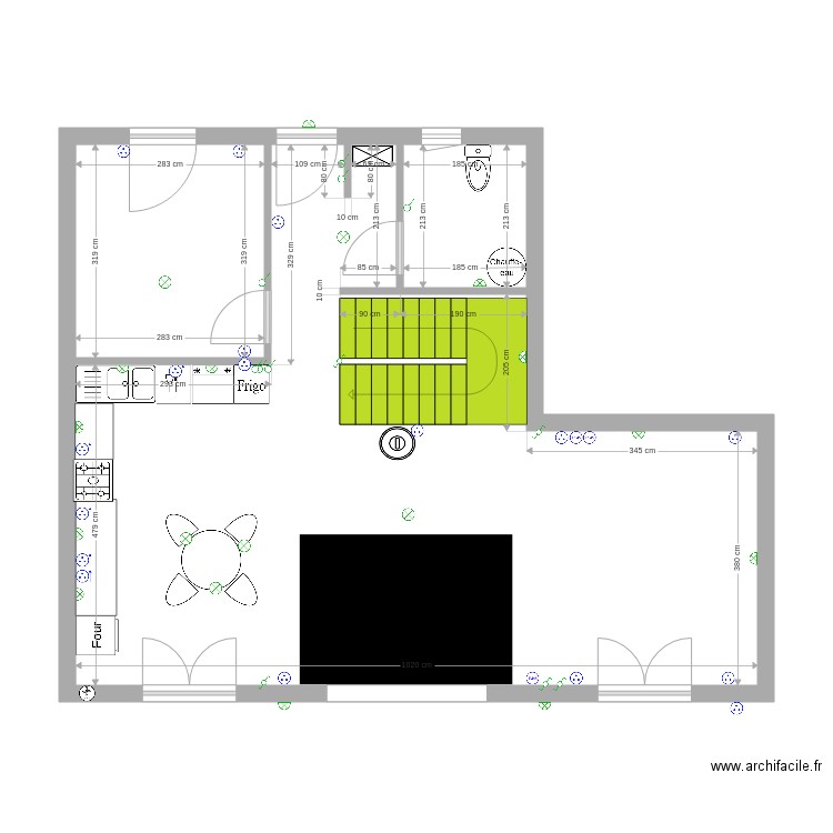 jerem calou emplacement appareillage. Plan de 0 pièce et 0 m2