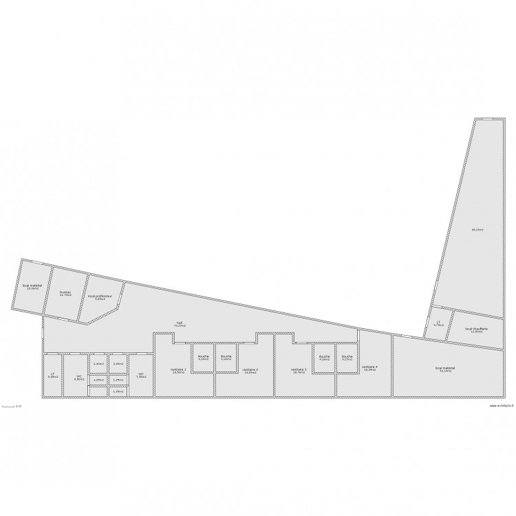 condorcet. Plan de 0 pièce et 0 m2