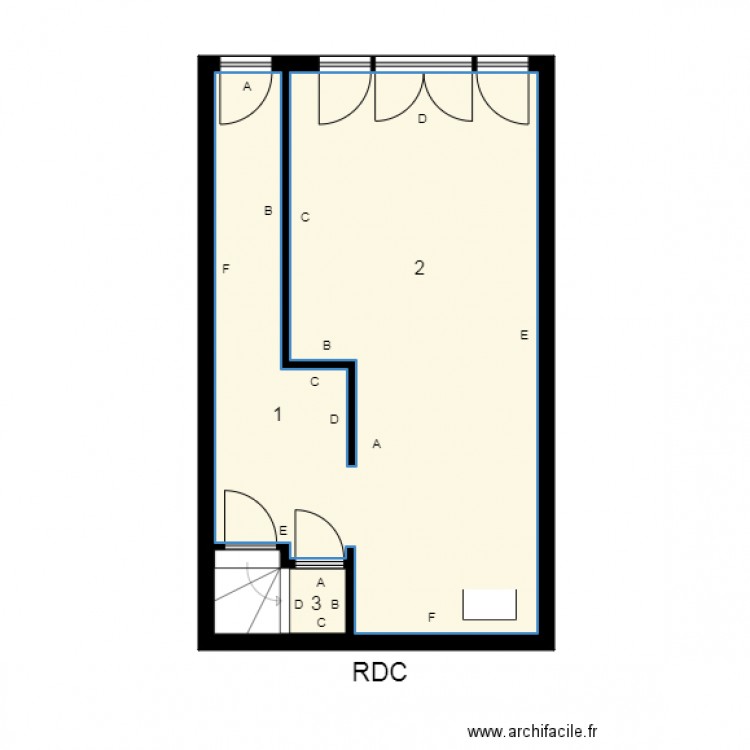174406 Succession RENGLI Plomb. Plan de 0 pièce et 0 m2