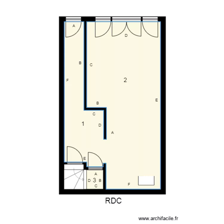 174406 Succession RENGLI Plomb. Plan de 