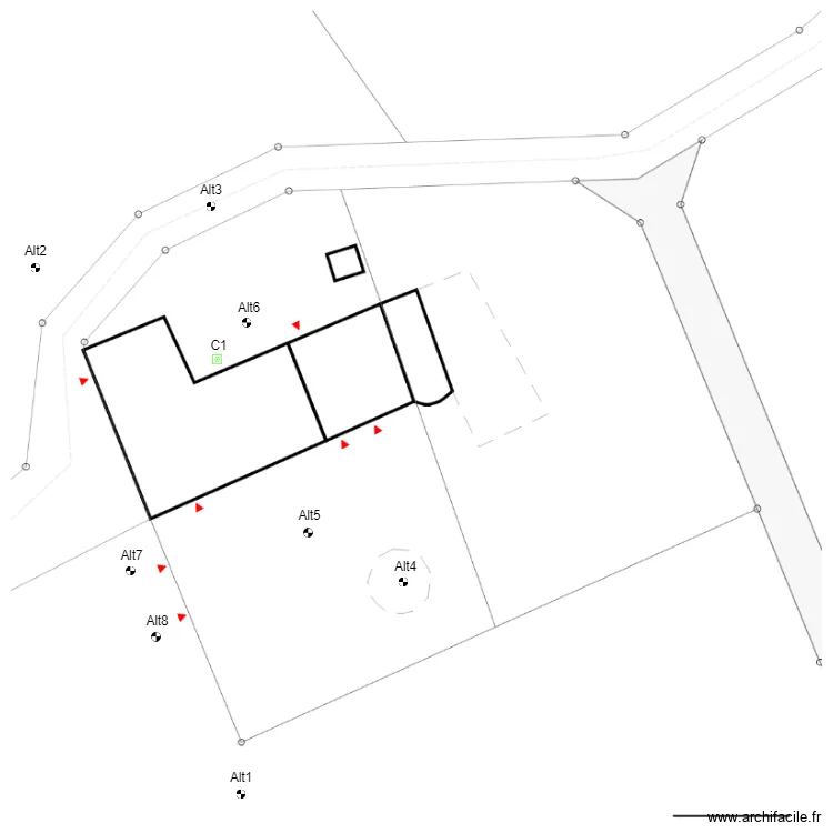 GR0010parcelle. Plan de GR0010parcelle. Plan de