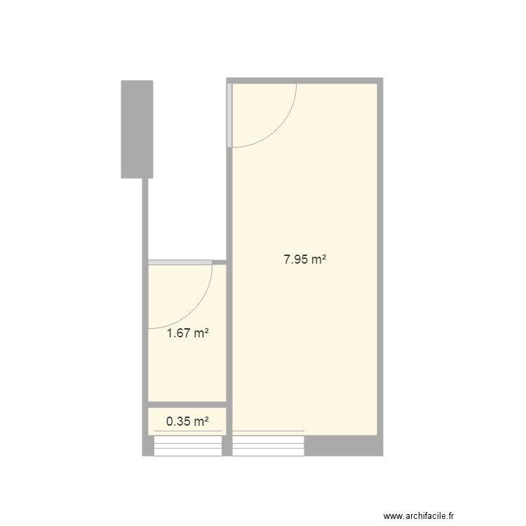 SdB Paccots Originale. Plan de 0 pièce et 0 m2