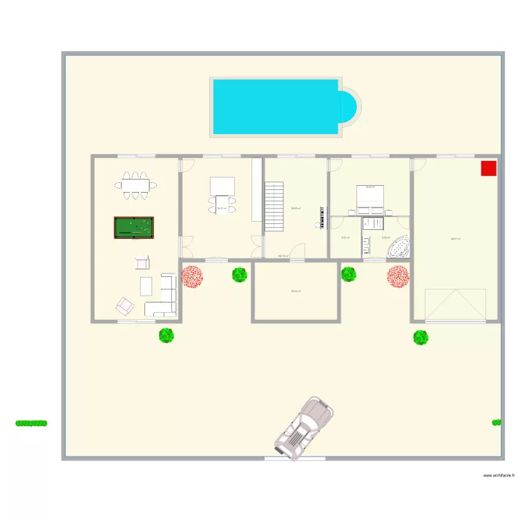 salle de sport tst. Plan de 