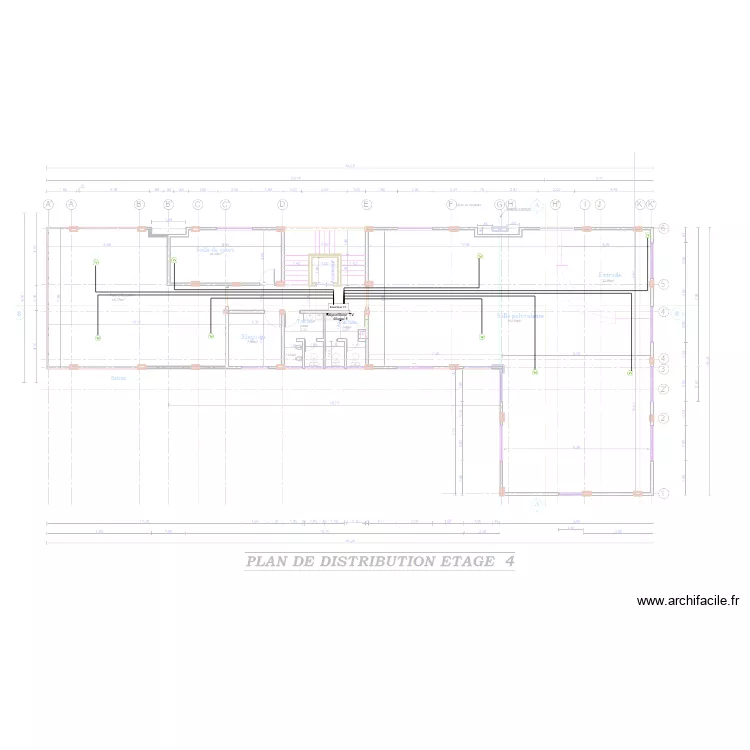 TV Etage 4 HOTEL TAZ KRIBI. Plan de 0 pièce et 0 m2