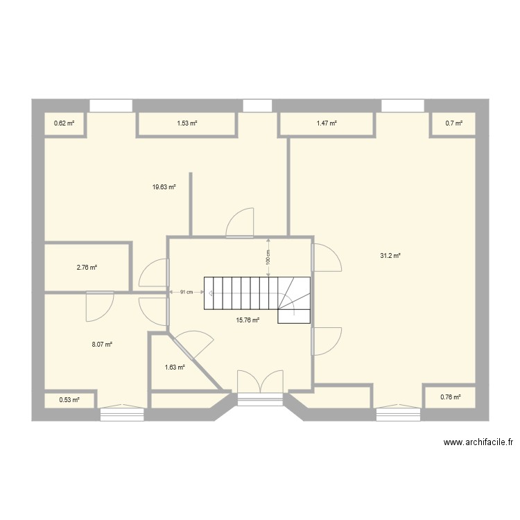 boutigny ETAGE 12 12 2020. Plan de 0 pièce et 0 m2