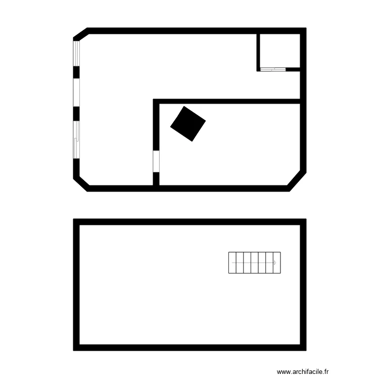 grec O BIZON 93110. Plan de 