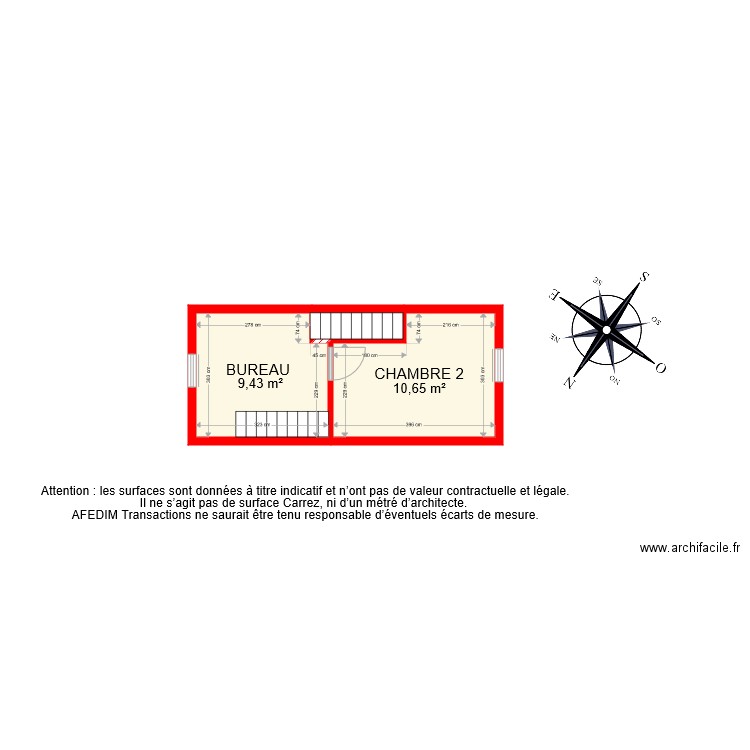 BI 7896 ETAGE 2 PASCAL. Plan de 0 pièce et 0 m2