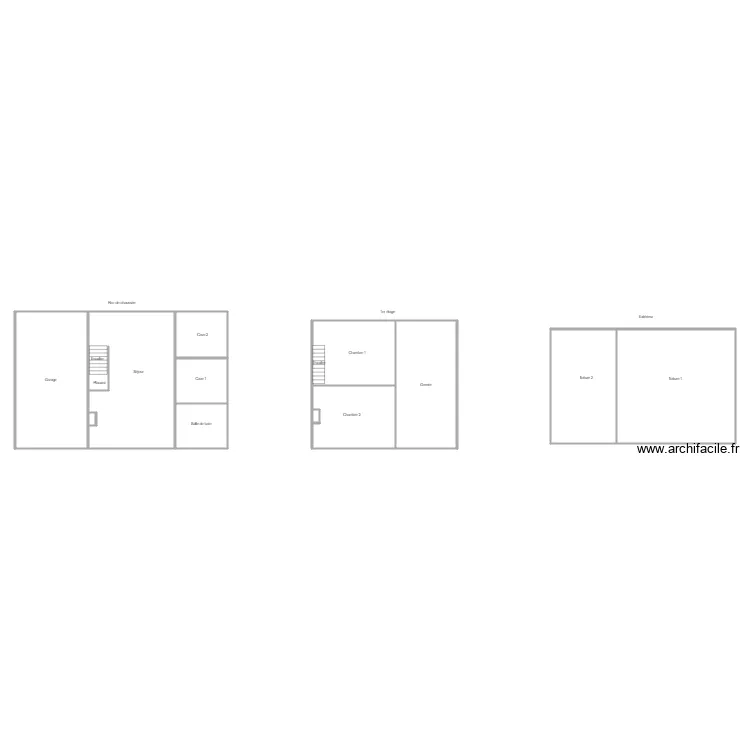 moulin d en bas d&eacute;pendance. Plan de 