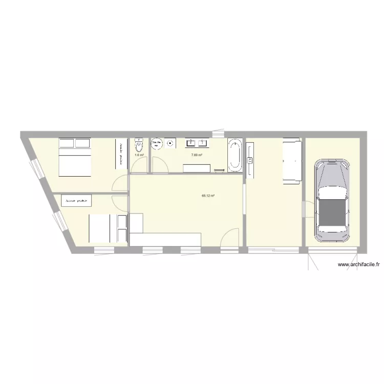 Maison 01 CB. Plan de Maison 01 CB. Plan de